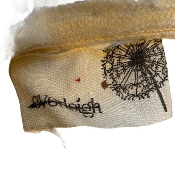 Everleigh Size S/P Shirt Top Short Sleeve Scoop Neck Cream Lace Detail Blouse - Picture 8 of 11